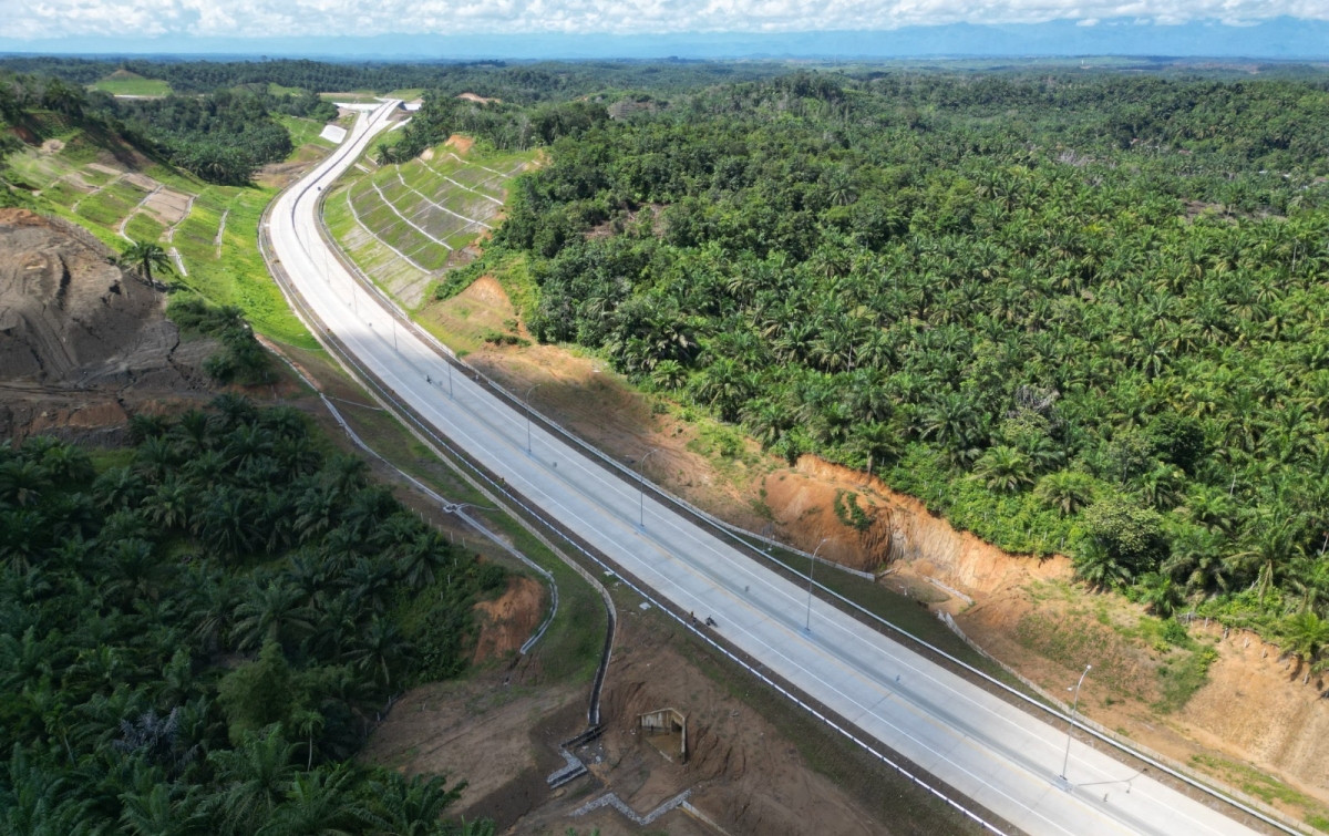 4 Ruas Jalan Tol Trans Sumatera Difungsionalkan untuk Libur Nataru