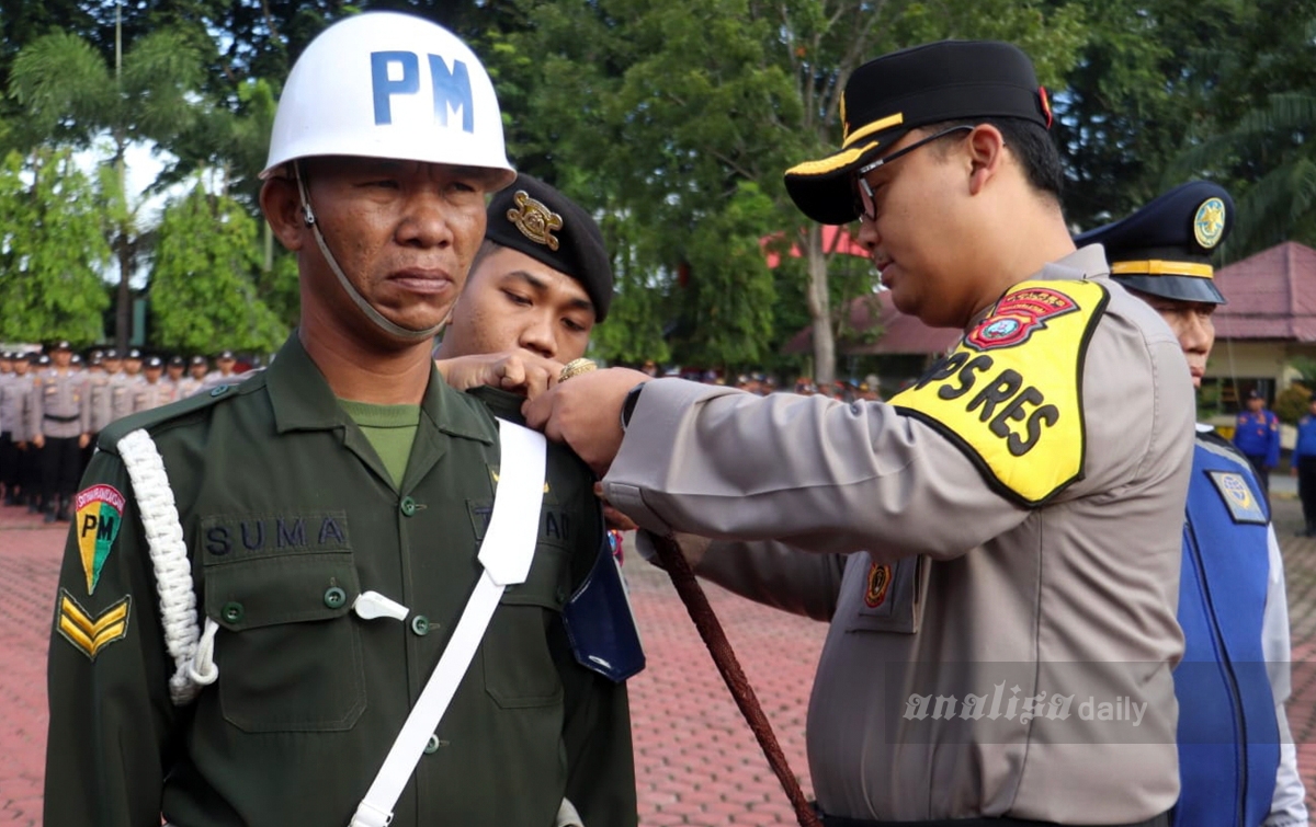 Natal dan Tahun Baru 2025, Polres Langkat Siapkan 8 Posko