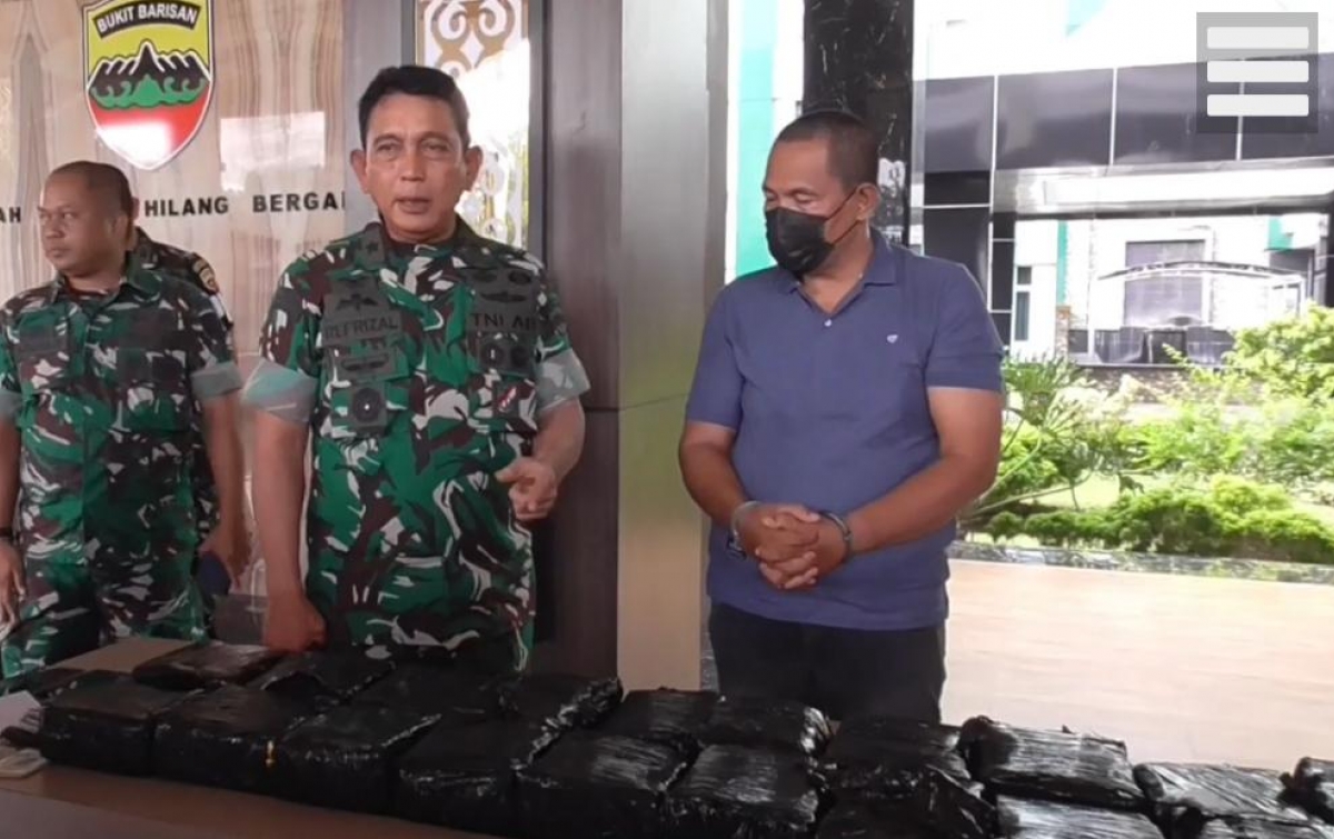 Kodam I Bukit Barisan Gagalkan Peredaran 20 Kg Sabu