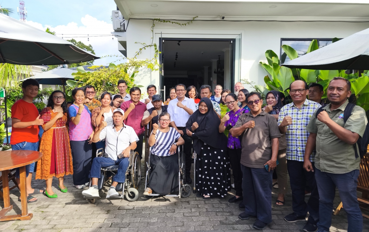 Senator Penrad Siagian Dorong Hak Kewargaan bagi Penyandang Disabilitas