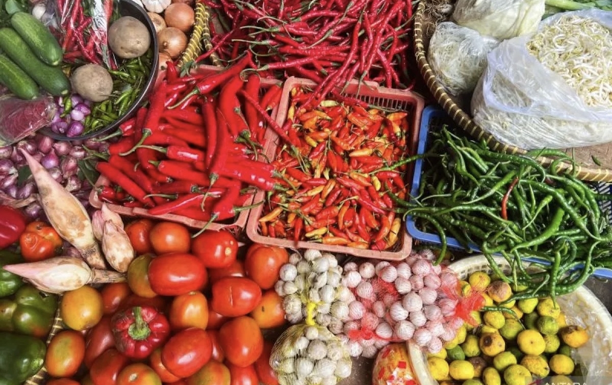 Harga Pangan Hari Ini, Bawang Merah Rp40.220/kg, Cabai Rawit Rp45.510/kg