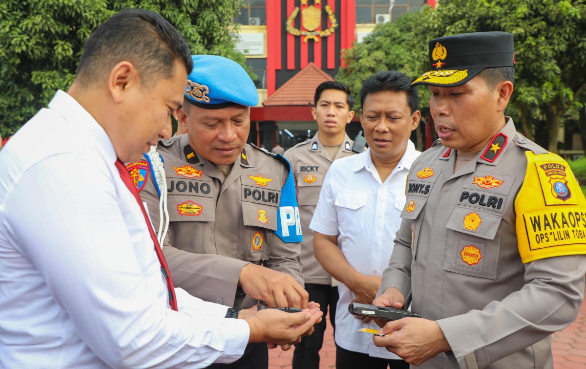 Polda Sumut dan Polres Jajaran Cek Senpi Serentak, Perkuat Pencegahan Penyalahgunaan