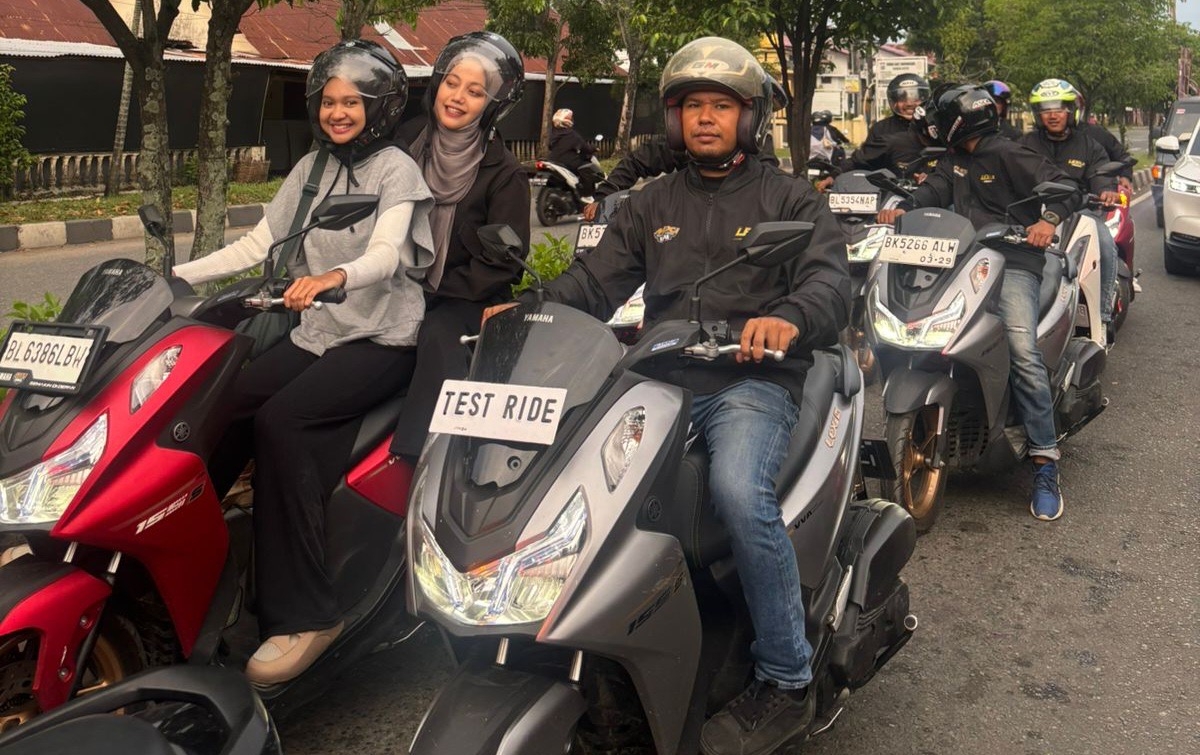 Touring Lexi LX 155 di Medan, Merasakan Fitur Unggulan untuk Mobilitas Perkotaan