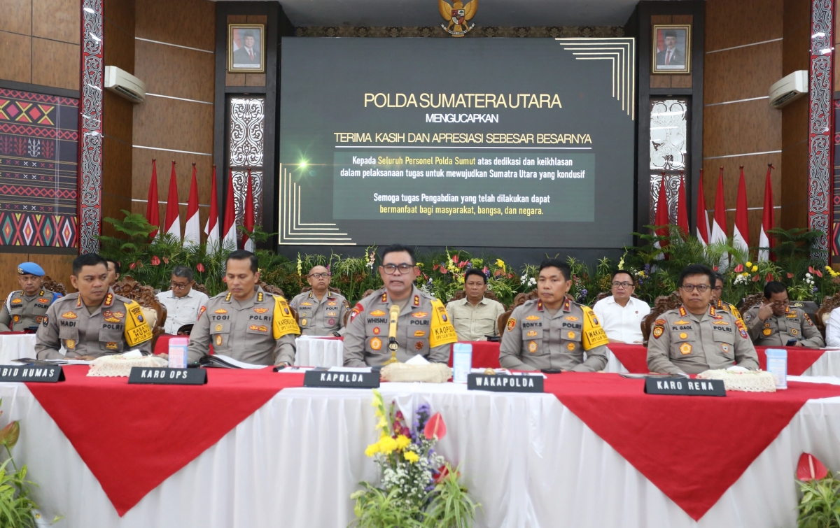 Refleksi Akhir Tahun, Kapolda Sumut Tekankan Pentingnya Profesionalisme Penegakan Hukum