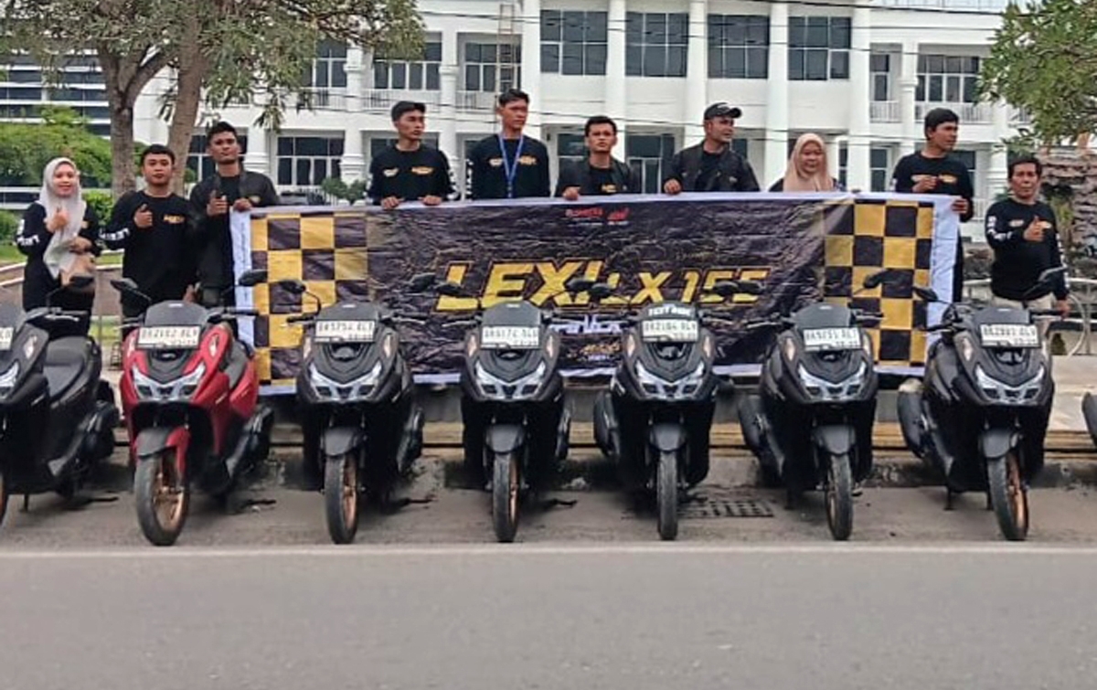 Touring LEXi LX Ranger Dapat Sambutan Hangat di Rantauprapat