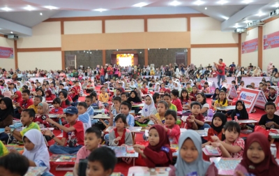 Anak-anak di 10 Kota Diajak Berkreasi Lewat Lomba Mewarnai dan Menggambar