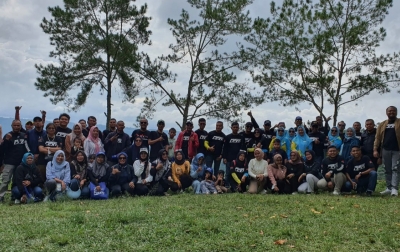 Touring The Kaldera, Sensasi Mengendarai Yamaha LEXi LX 155