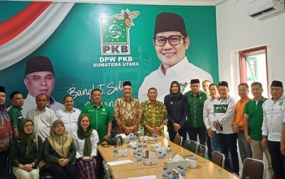 Marwan Dasopang dan Ashari Tambunan Kunker ke Kantor PKB Sumut