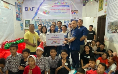 Semarak Kasih Bersama dengan Berbagi Hadiah Akhir Tahun kepada 500 Anak Panti Asuhan