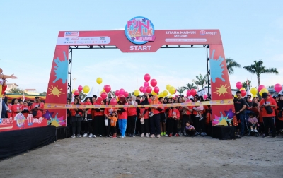 7000 Lebih Peserta Ikuti Fun Walk Alfamart 2024 di Kota Medan