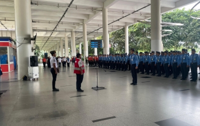 Posko Nataru di Bandara Kualanamu untuk Tingkatkan Layanan Angkutan Udara