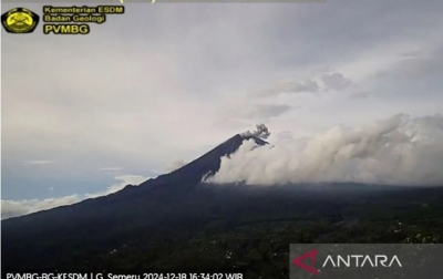 Gunung Semeru Kembali Erupsi