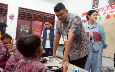 Pemko Medan Uji Coba Makanan Bergizi Gratis