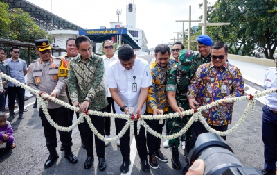 Overpass Jalan Stasiun Diresmikan, Urai Kemacetan dan Permudah Akses Penumpang KAI