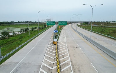 Ruas Jalan Tol Kuala Tanjung-Indrapura Dibuka Fungsional saat Nataru