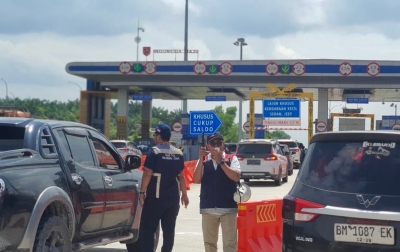 Trafik Tertinggi Tercatat Pada Ruas Tol Padang-Sicincin