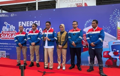 Wamen ESDM Tinjau Terminal BBM dan LPG di Medan, Pastikan Pasokan Energi Jelang Natal dan Tahun Baru Aman