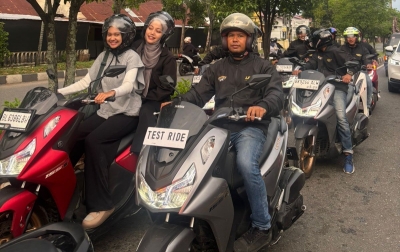 Touring Lexi LX 155 di Medan, Merasakan Fitur Unggulan untuk Mobilitas Perkotaan