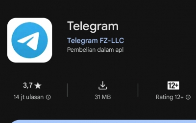 Aplikasi Telegram Cetak Keuntungan Rp16,2 Triliun