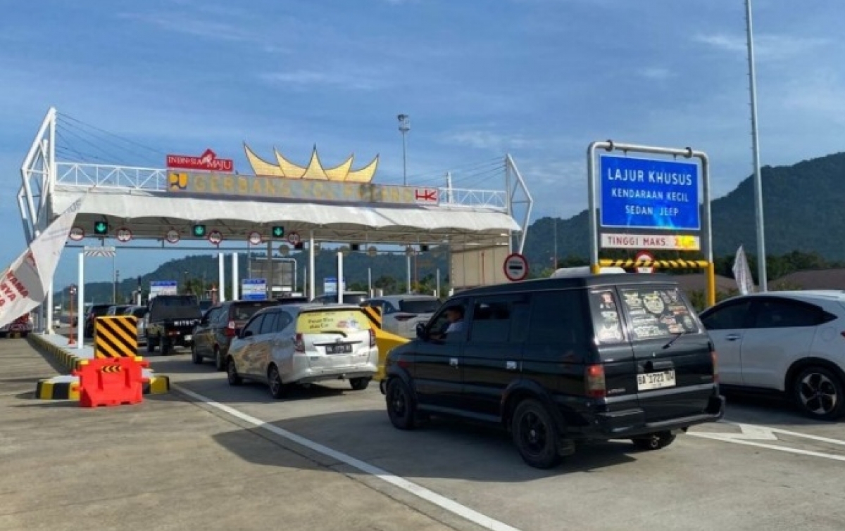 Tol Kuala Tanjung-Tebing Tinggi-Parapat Jadi Ruas Tersibuk Jelang Tahun Baru 2025