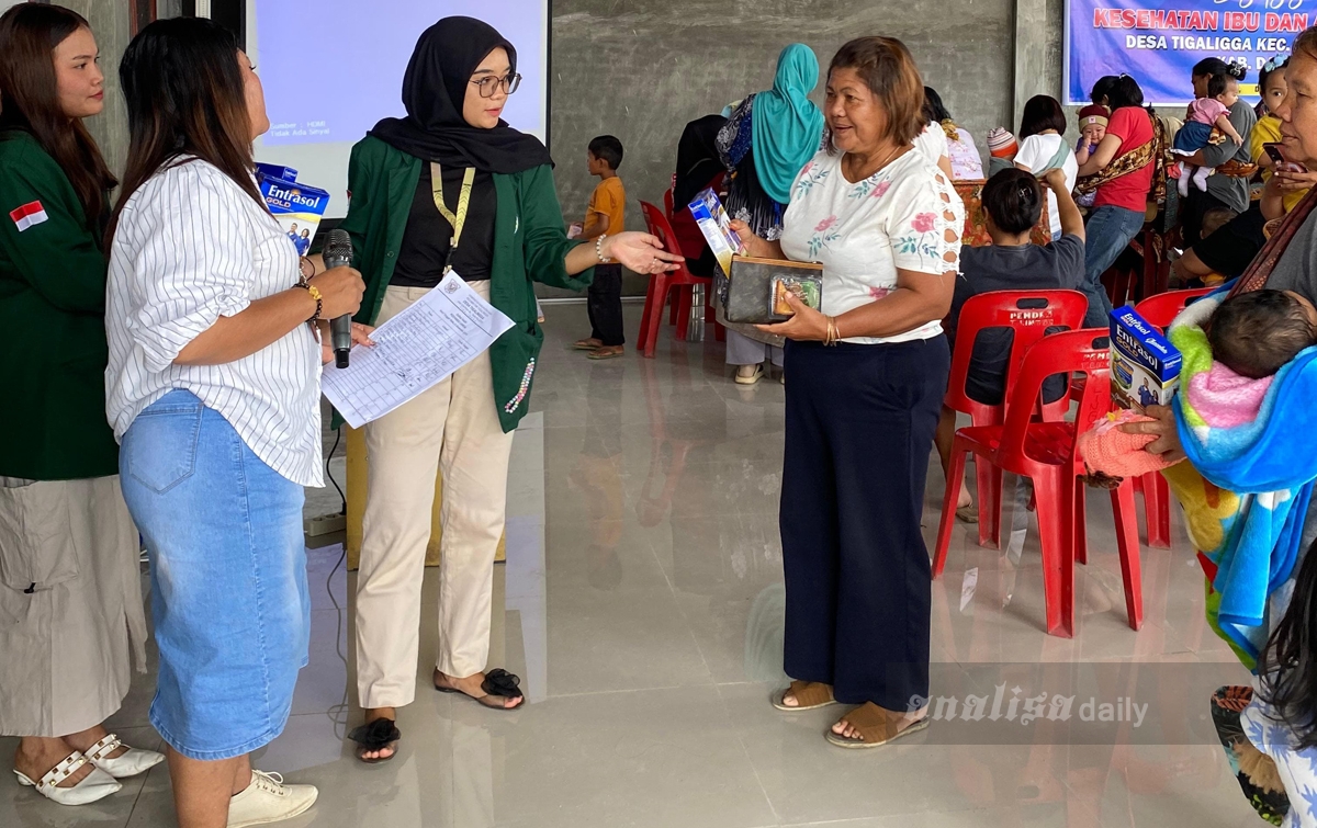 Mahasiswa Edukasi Warga Dairi Cegah Stunting