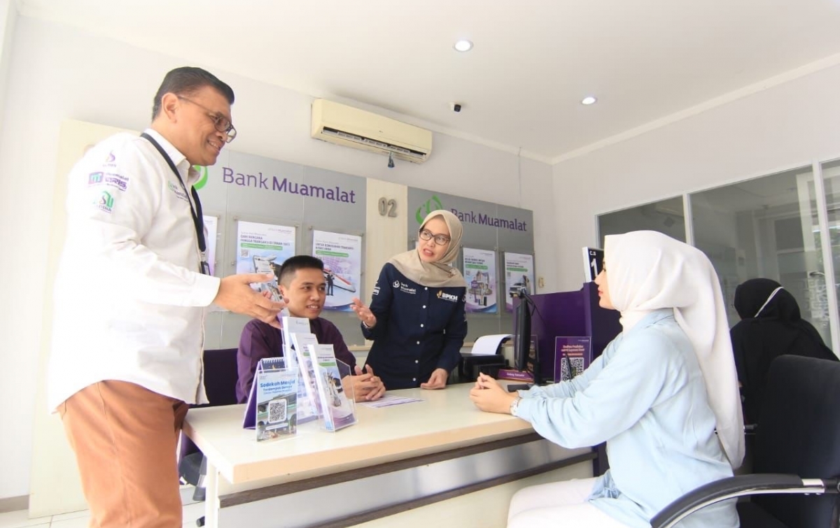 Tabungan Haji Tumbuh Double Digit,  Bank Muamalat Optimistis Sambut Musim Haji 1446 H