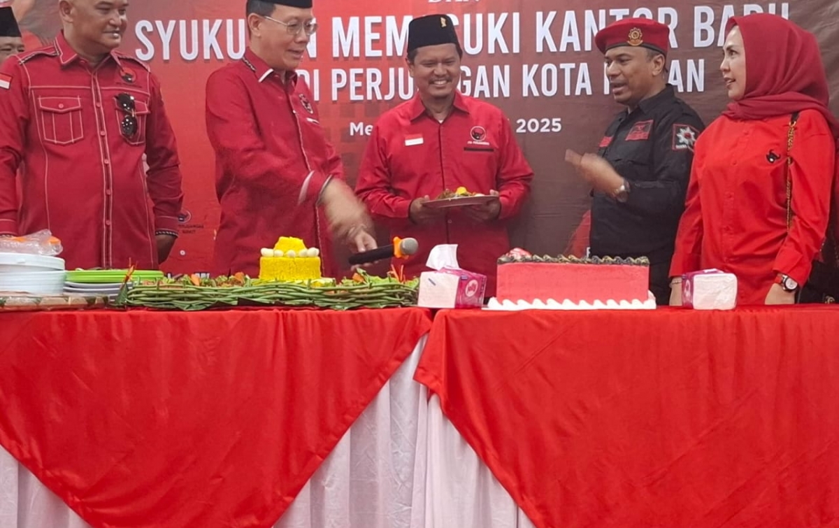 PDI-P Medan Meriahkan Ulang Tahun ke 52 di Kantor Baru: Kado Indah Mengawali Usia Baru