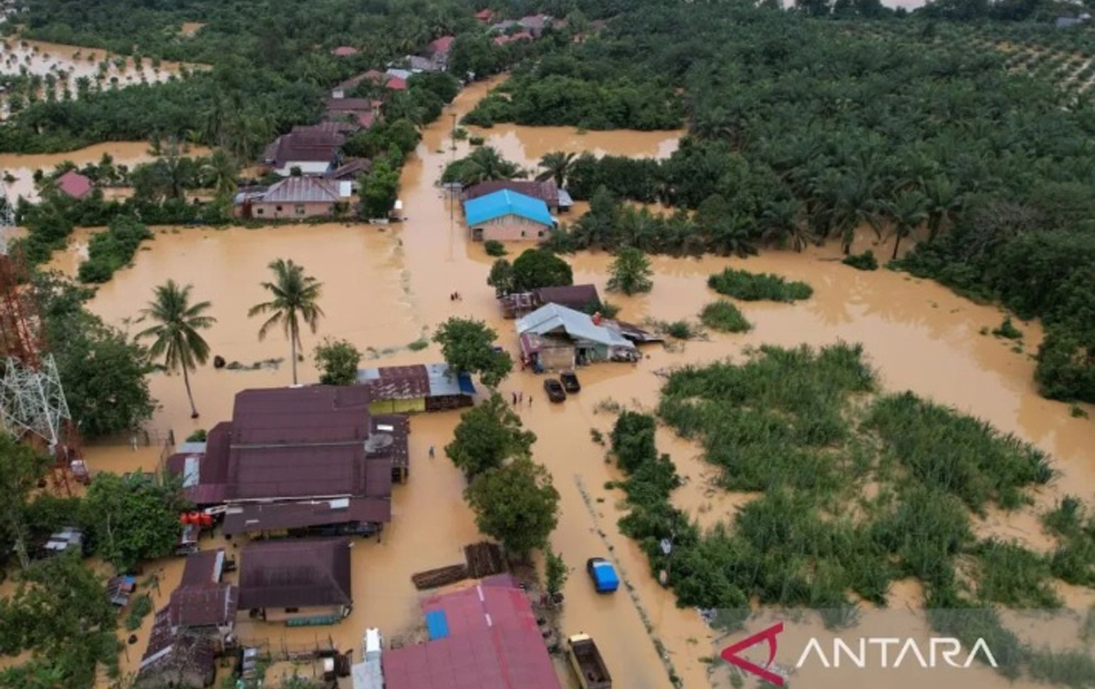 Banjir Landa Kampar, 180 Rumah Terdampak