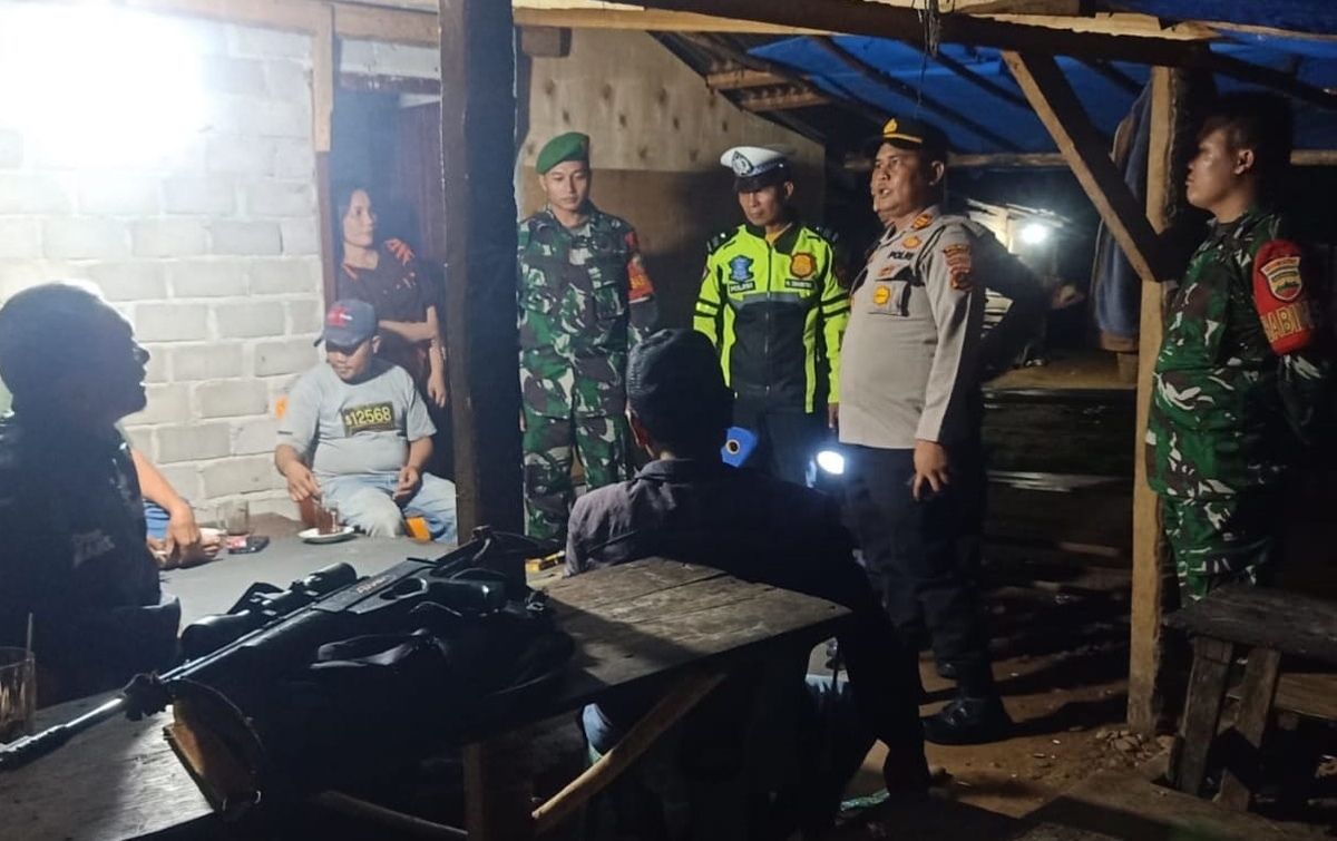 Tim Gabungan Polsek Barumun Tengah Laksanakan Patroli KRYD