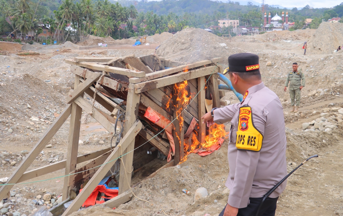 Penindakan ‘PETI’, Target Polda Sumut Kurangi Dampak Kerusakan Lingkungan