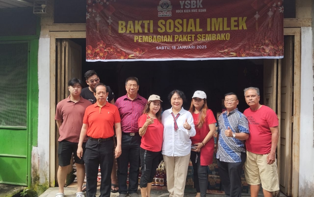 Kementerian Impas Kerja Sama Mitsu Melalui YSBK Bakti Sosial Sambut Imlek 2576 Kongzili