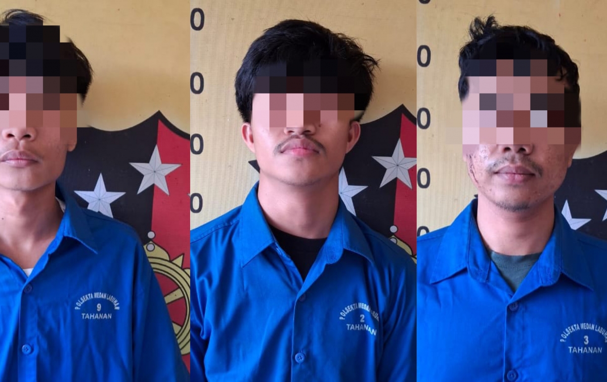 Bikin Resah, 3 Kawanan Begal Ditangkap dalam Waktu 3 Jam