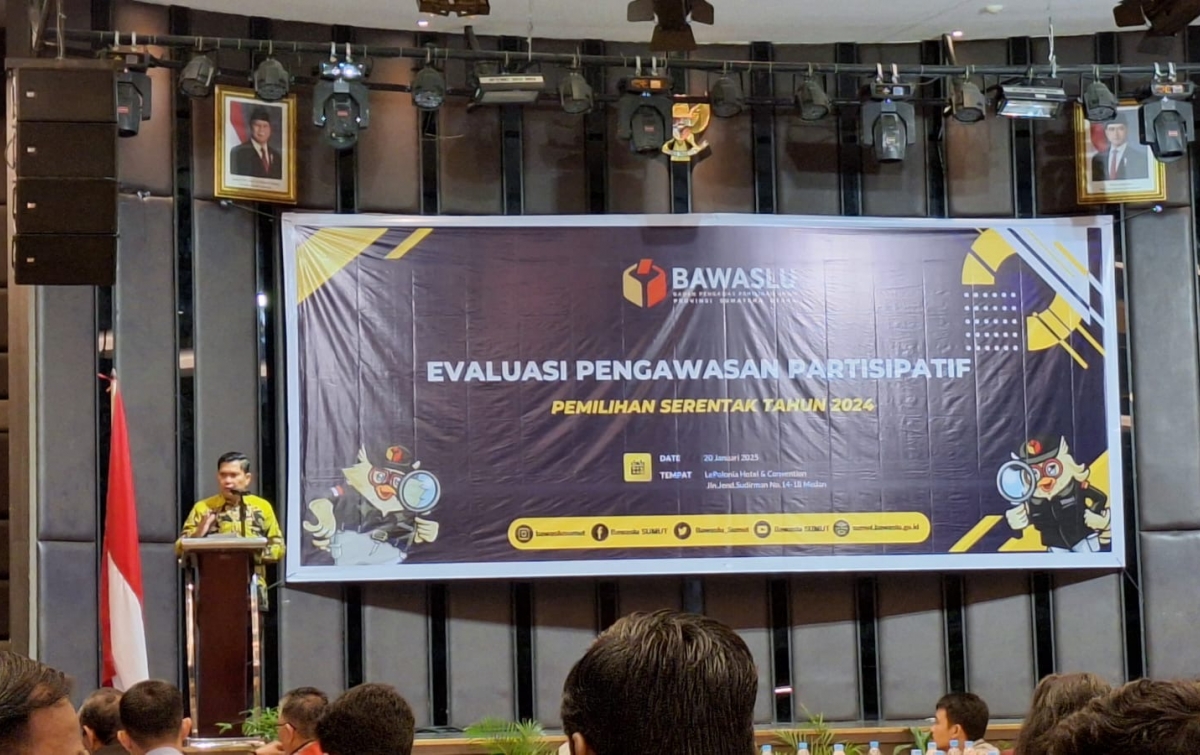 Bawaslu Sumut Gelar Evaluasi Pengawasan Partisipatif Pilkada Serentak 2024