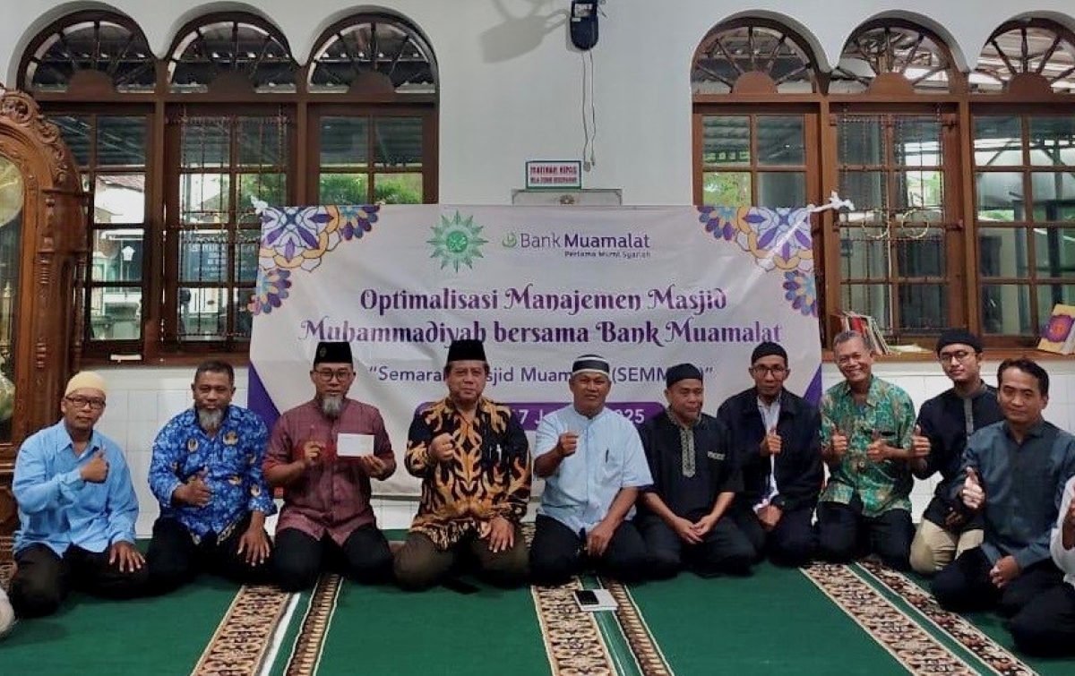 Bank Muamalat Optimalkan Manajemen Keuangan 200 Masjid Muhammadiyah