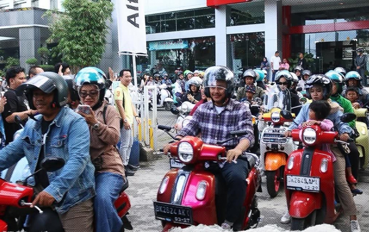 Riders Fazzio Nikmati Tenaga Berlebih dan Performa Agresif Melalui City Touring