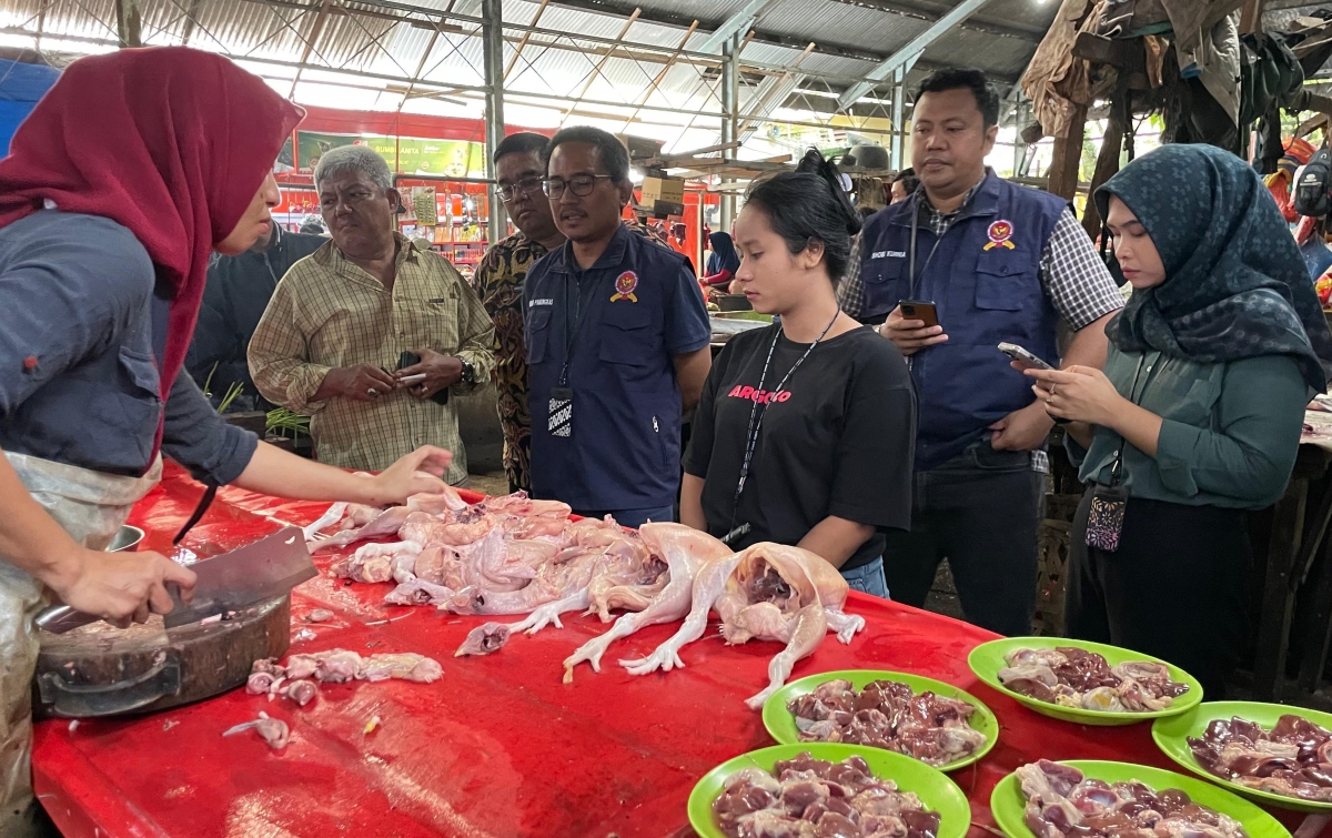 Sidak Pasar Tradisional Medan, KPPU: Harga Sejumlah Komoditas Cenderung Stabil