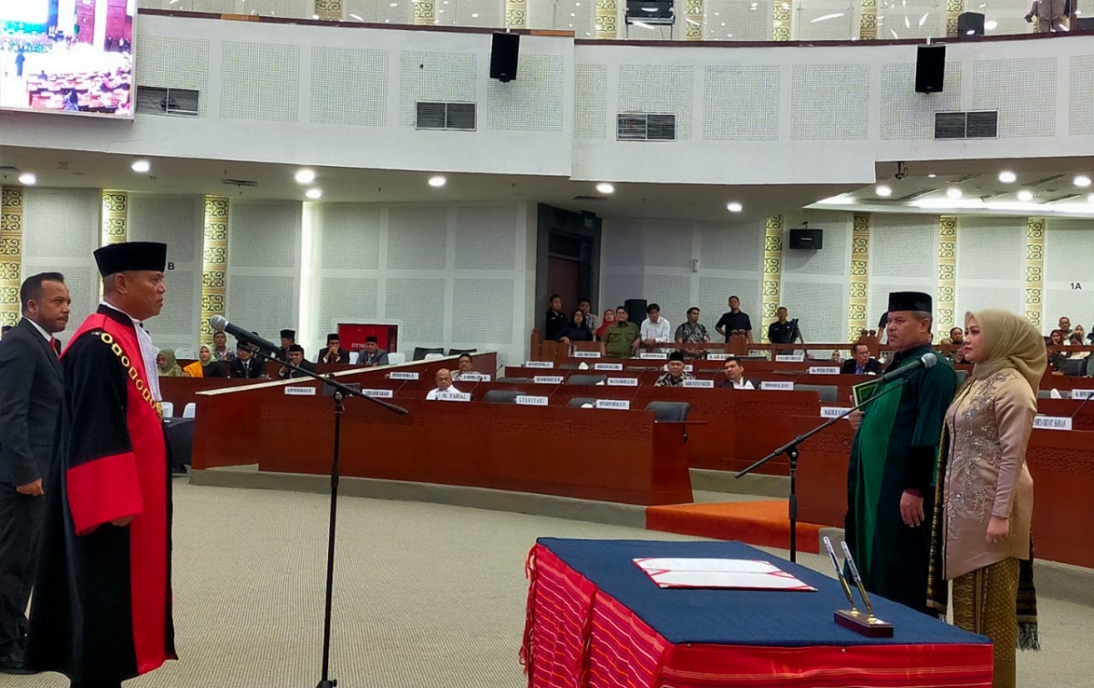 Erni Ariyanti Sitorus Dilantik sebagai Ketua DPRD Sumut