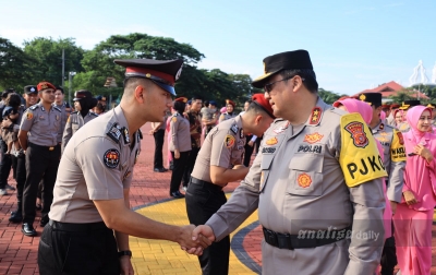 344 Personel Polda Aceh Naik Pangkat