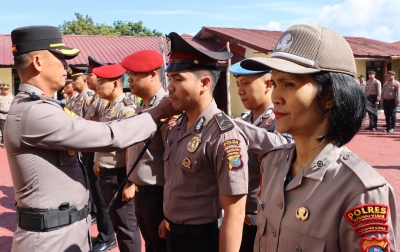 Naik Pangkat, Personil Diharap Kerja Secara Profesional