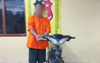 Buron 6 Bulan, Pencuri Sepeda Motor Akhirnya Ditangkap