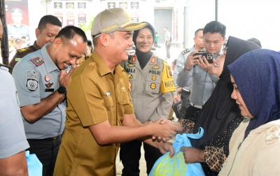 Wujud Asta Cita, Bansos Diserahkan untuk Keluarga WBP Lapas Lubukpakam