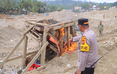 Penindakan ‘PETI’, Target Polda Sumut Kurangi Dampak Kerusakan Lingkungan