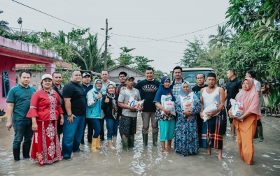 Banjir Rendam Ribuan Rumah di Batubara, Pj Bupati Heri Tetapkan Status Tanggap Darurat