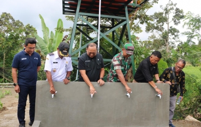 297 Keluarga Nikmati Sanitasi Air Bersih Berkat Sinergi Pelindo Multi Terminal dan TNI AD