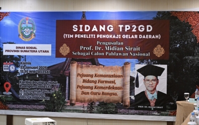 Prof Midian Sirait Diusulkan Sebagai Calon Pahlawan Nasional