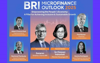 BRI Microfinance Outlook 2025 Hadirkan Narasumber Terkemuka Dunia