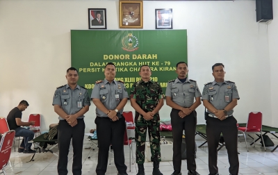 Dukung Donor Darah Kodim 0210/TU, Evan Sembiring: Kegiatan Positif Bantu Sesama