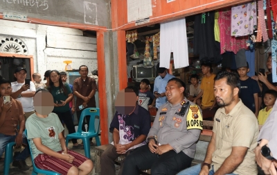 Kapolres Nias Selatan Sambangi Bocah Viral Diduga Korban Kekerasan, Beri Perhatian Khusus