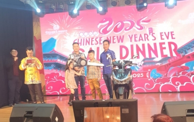 Yamaha Aerox Alpha dan Fazzio Temani Pengunjung Chinese New Year