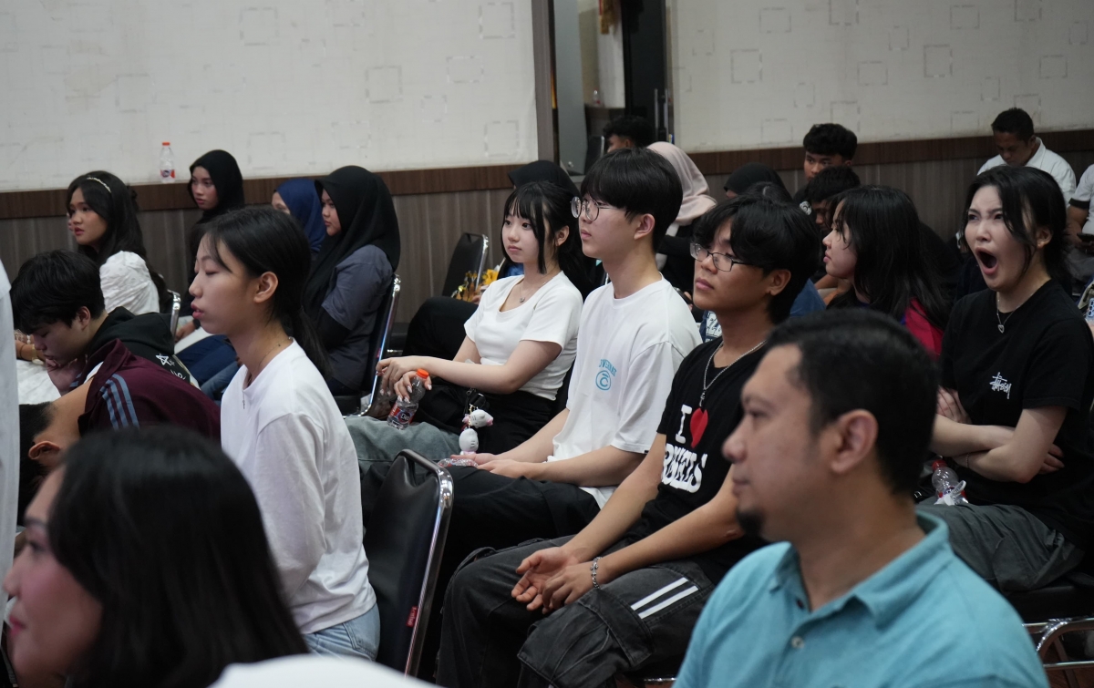 12 Pelajar Gwangju Diajarkan Budaya dan Adat Istiadat yang Ada di Medan